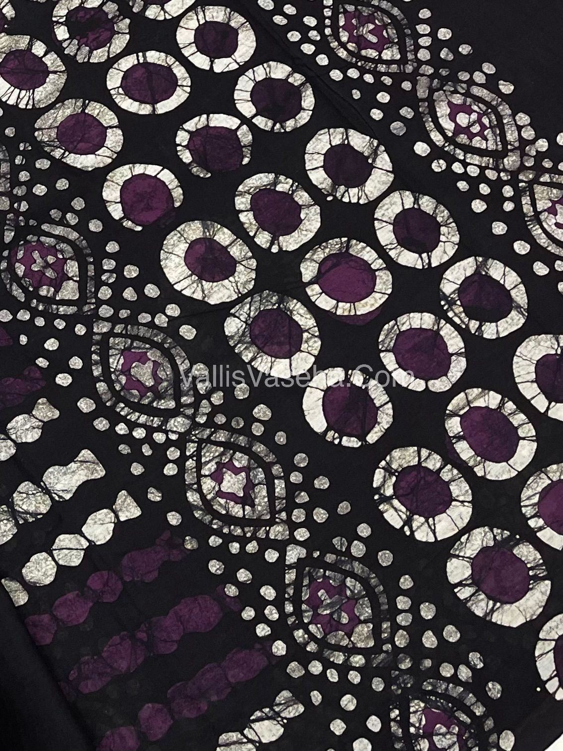 Pure Soft Mul Mul Cotton Sarees - Hand Block Prints - VVMMC007