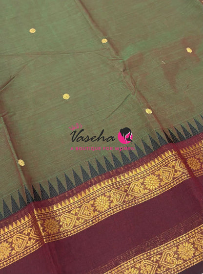 Kanchi Cotton Saree - VVKCS025