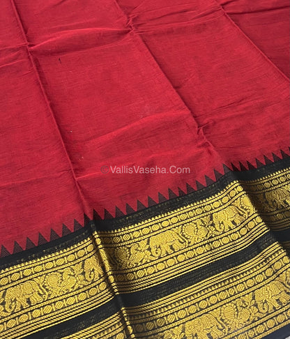 Kanchi Cotton Saree - VVKCS008