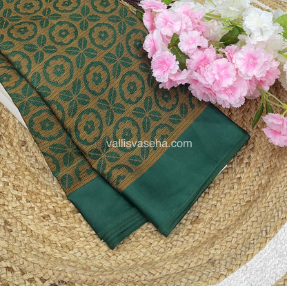 Mixed Cotton Brasso Saree - VVBS001
