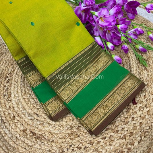 Kanchi Cotton Saree - VVKCS017