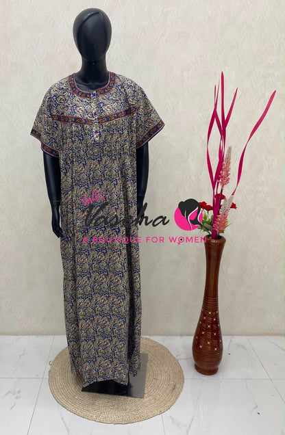 XXL Size - Nighties - Button Nighties - VVJN001