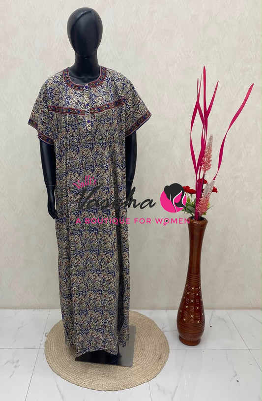 XXL Size - Nighties - Button Nighties - VVJN001