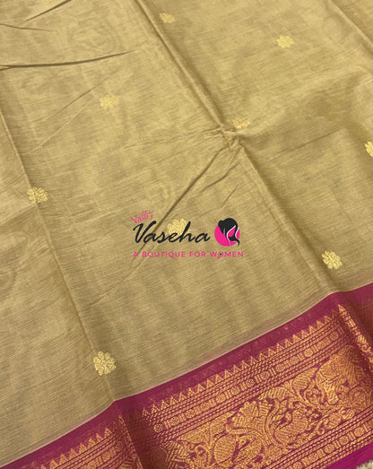 Kanchi Cotton Saree - VVKCS024