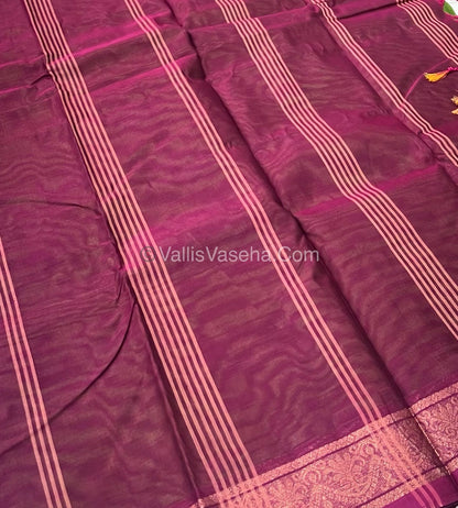 Dhaka Cotton Saree - VVDCS001