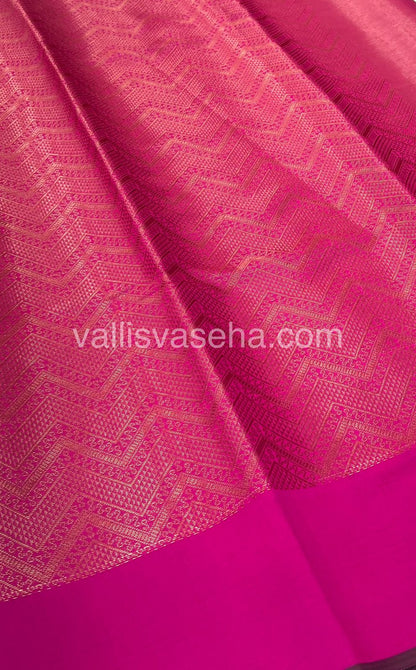 Banarasi - Copper Zari Saree - VVCZ001