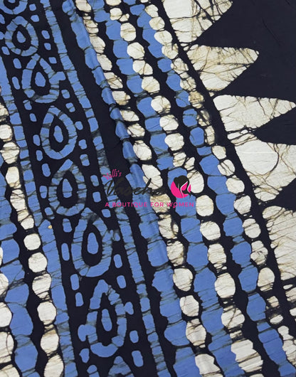 Pure Soft Mul Mul Cotton Sarees - Hand Block Prints - VVMMC009