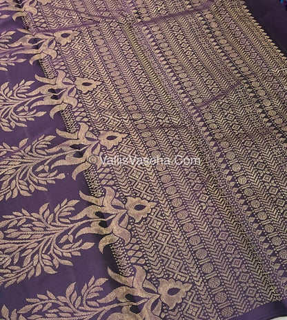 Half Mix - Pure Soft Silk Saree - VVPSS040