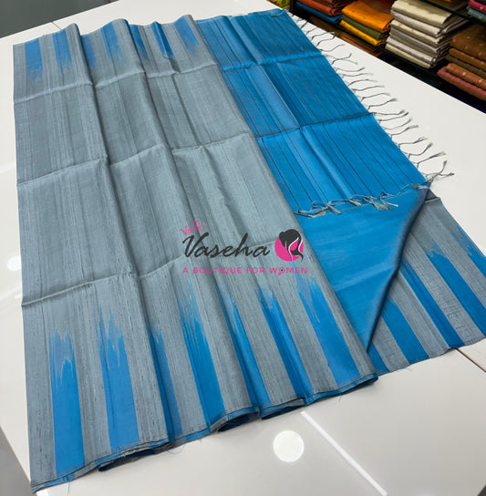 Pure Soft Silk Saree /Jute Duppion Silk - VVPJS001