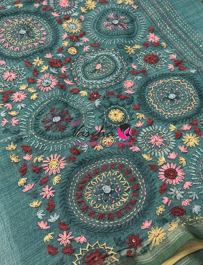 French Knot - Tissue Saree  - VVLFN019