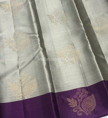 Half Mix - Pure Soft Silk Saree - VVPSS054