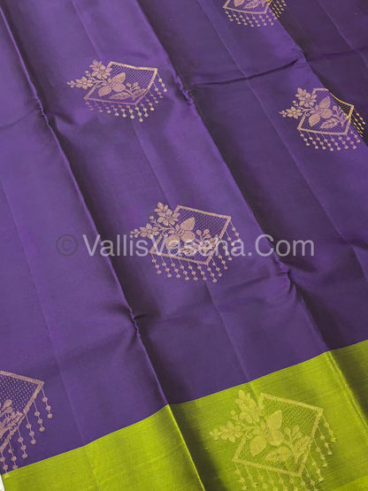 Half Mix - Pure Soft Silk Saree - VVPSS043