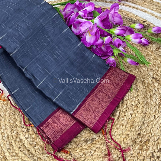 Dhaka Cotton Saree - VVDCS001
