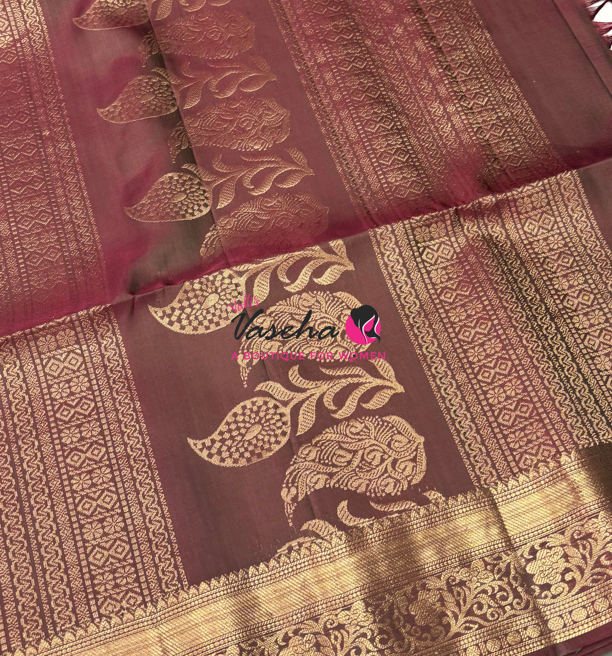Pure Soft Silk Saree - Kanchi Border - VVPSS033