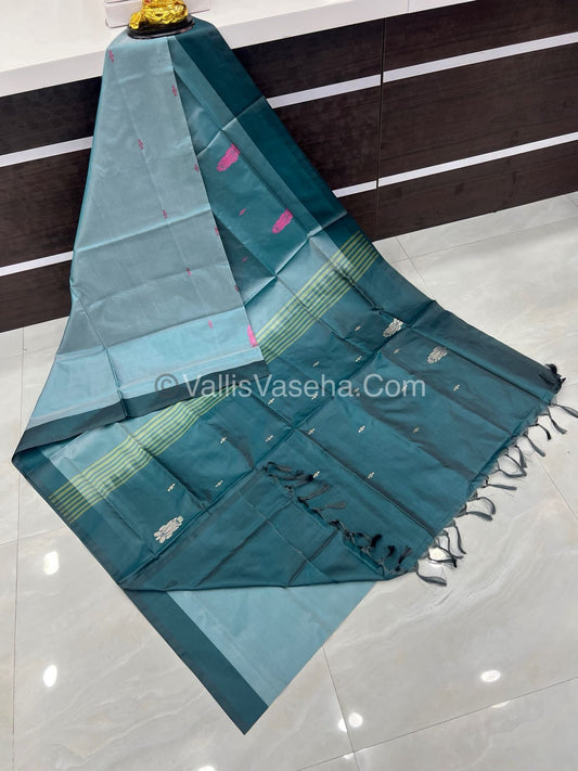 Vazhai Pattu Saree / Banana Pith - With Blouse - VVVPS001