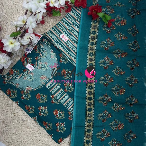 Ready Made - Salwar, Kameez & Duppatta(3pc) - Printed - VVRBS007