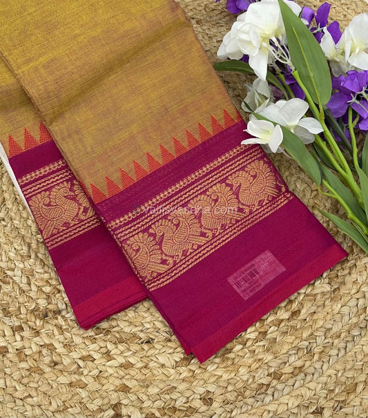 Kanchi Cotton Saree - VVKCS006