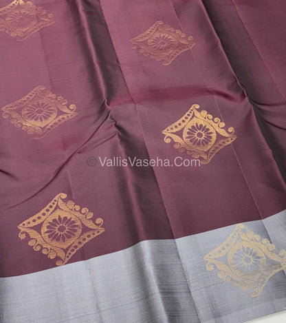 Half Mix - Pure Soft Silk Saree - VVPSS051