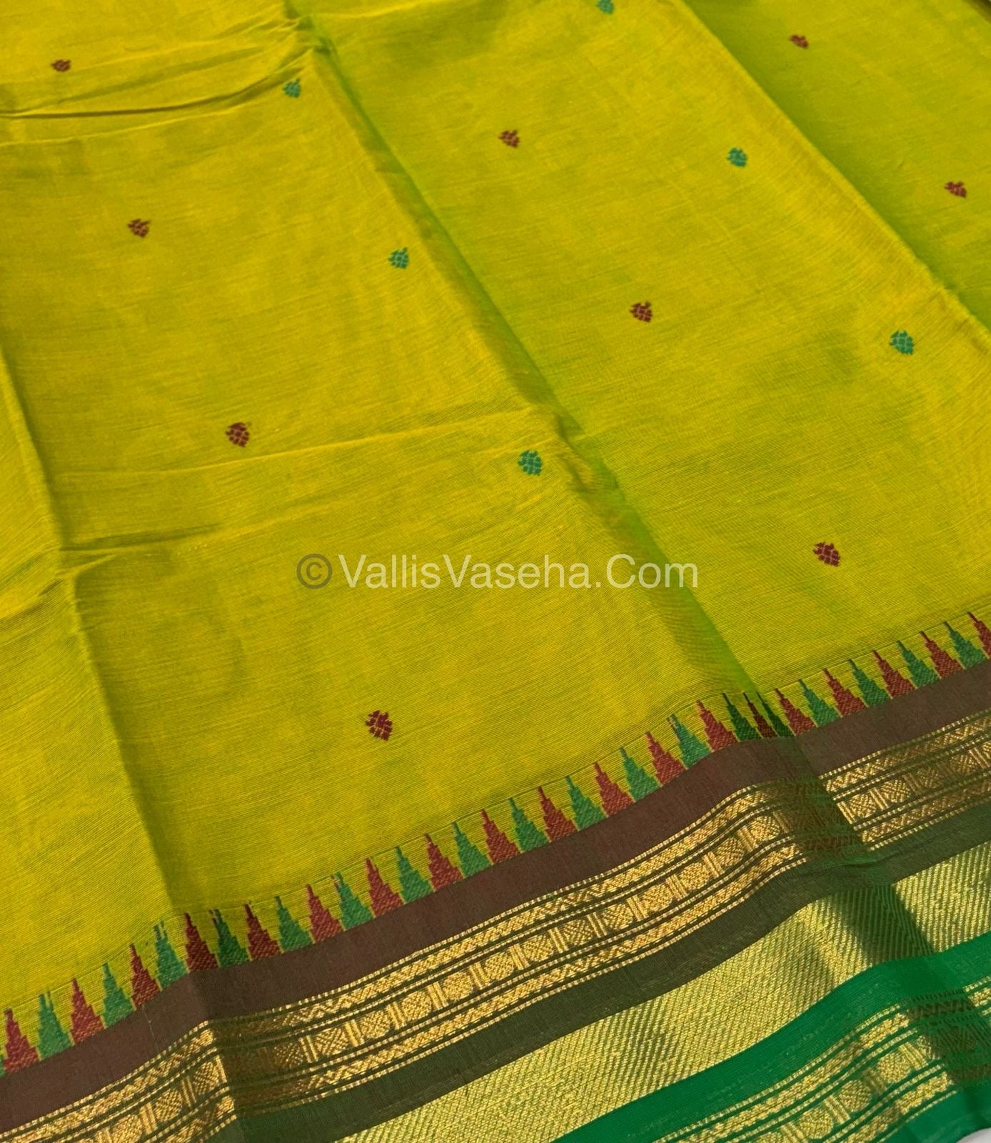 Kanchi Cotton Saree - VVKCS017