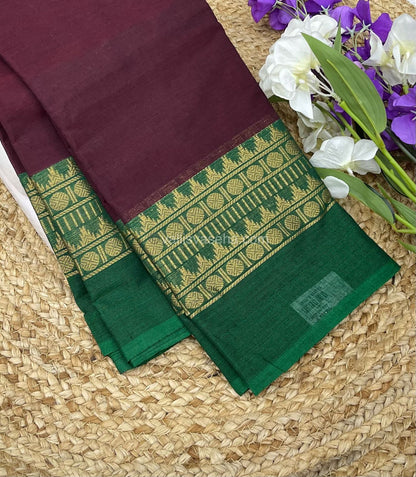 Kanchi Cotton Saree - VVKCS006