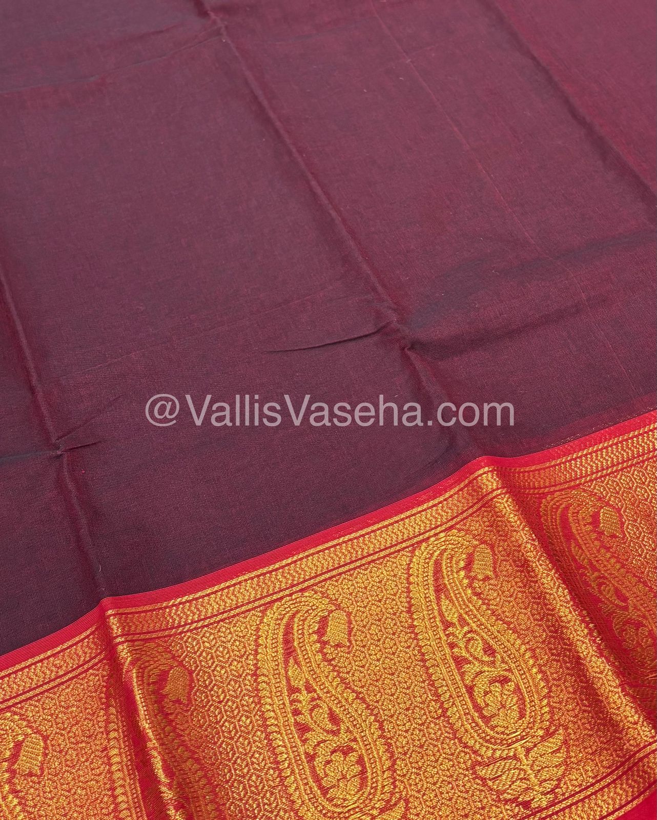 Kanchi Cotton Saree - VVKCS016