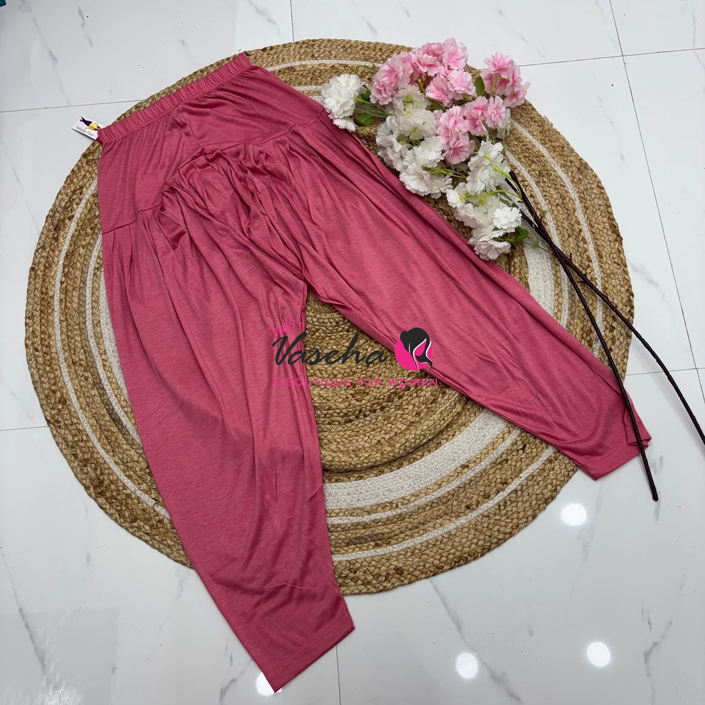 Semi Patiyala - Light Pink  Shade - VVSP001