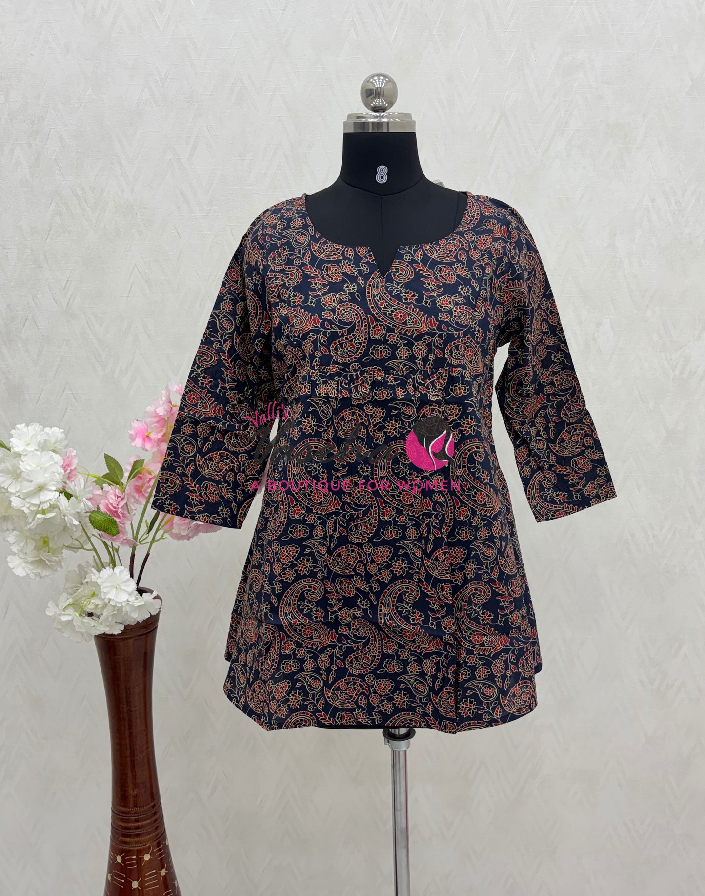 Ready Made - Short Top - Blue Color - VVRST001
