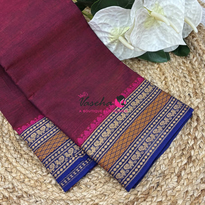 Kanchi Cotton Saree - VVKCS028