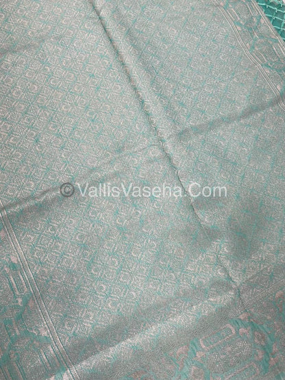 Fancy Saree - Mixed Variety -Aqua Green Shade - VVFBS003
