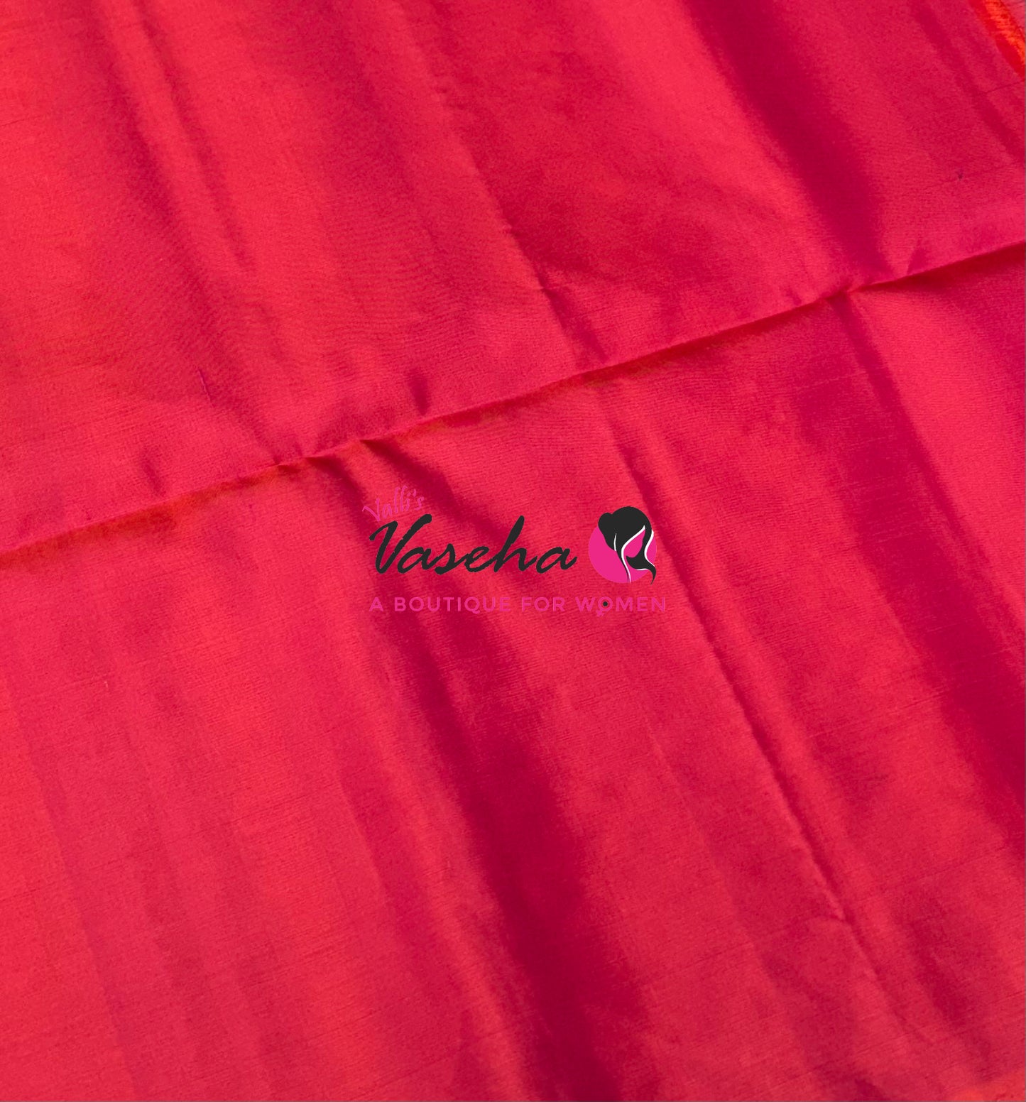 Pure Soft Silk Saree  - Border Less  -Peachish Pink Shade - VVPSS100