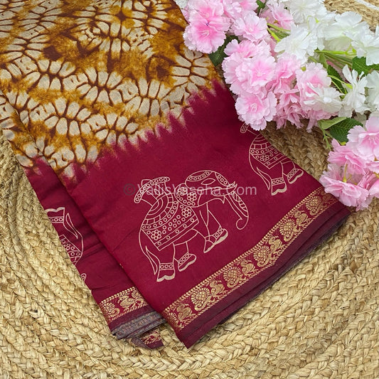 Mangalgiri Silk - Shibori Prints - VVMS002