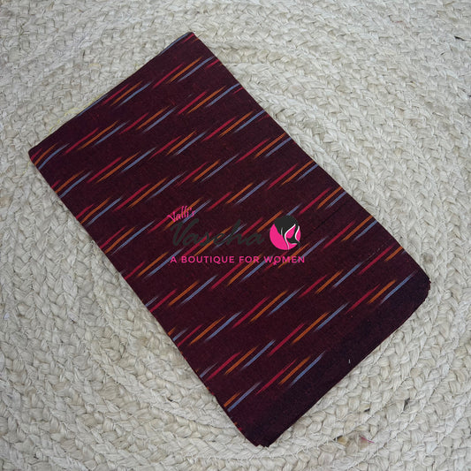 Blouse Bit - Pure Ikkat  - 1 mtr - VVBB001