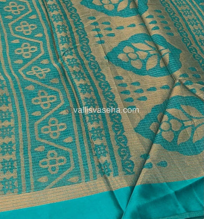 Mixed Cotton Brasso Saree - VVBS001