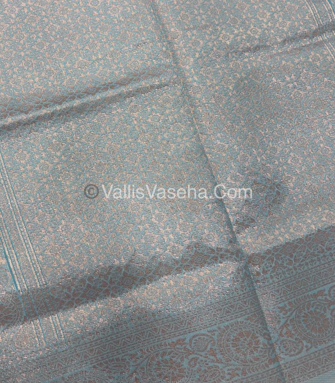 Fancy Saree - Mixed Variety -Aqua Blue Shade - VVFBS006