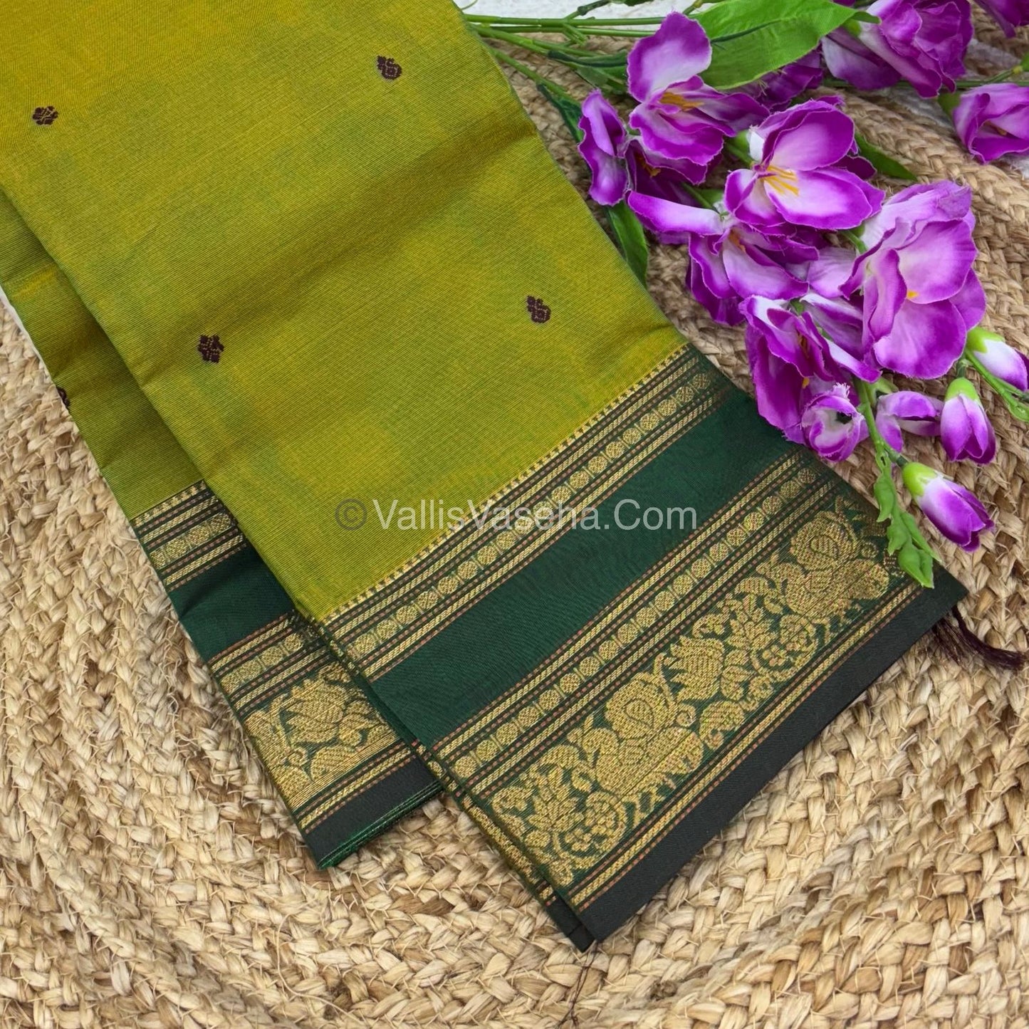 Kanchi Cotton Saree - VVKCS012