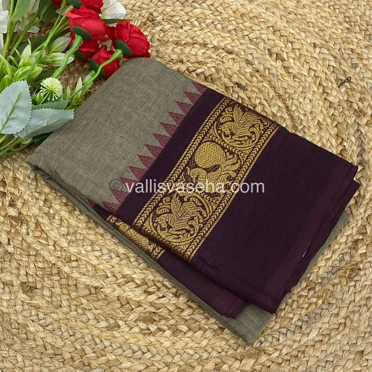 Kanchi Cotton Saree - VVKCS007