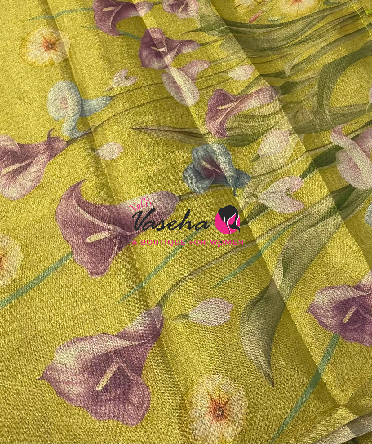 Linen Tissue Saree - VVLTS010
