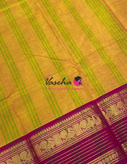 Kanchi Cotton Saree - VVKCS032