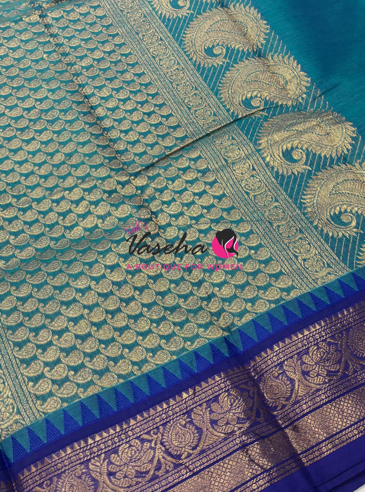 Kanchi Cotton Saree - VVKCS026