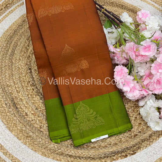 Half Mix - Pure Soft Silk Saree - VVPSS075