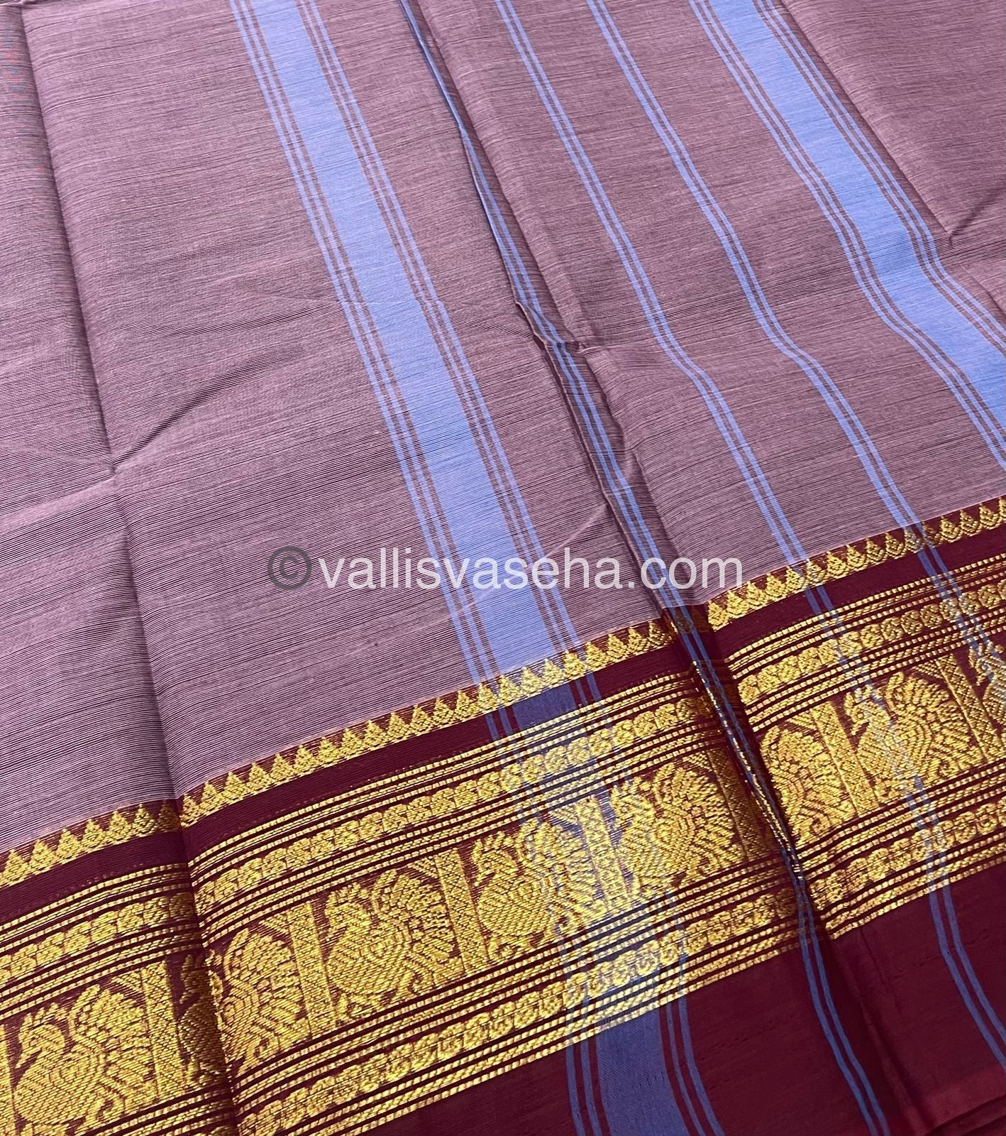 Kanchi Cotton Saree - VVKCS007