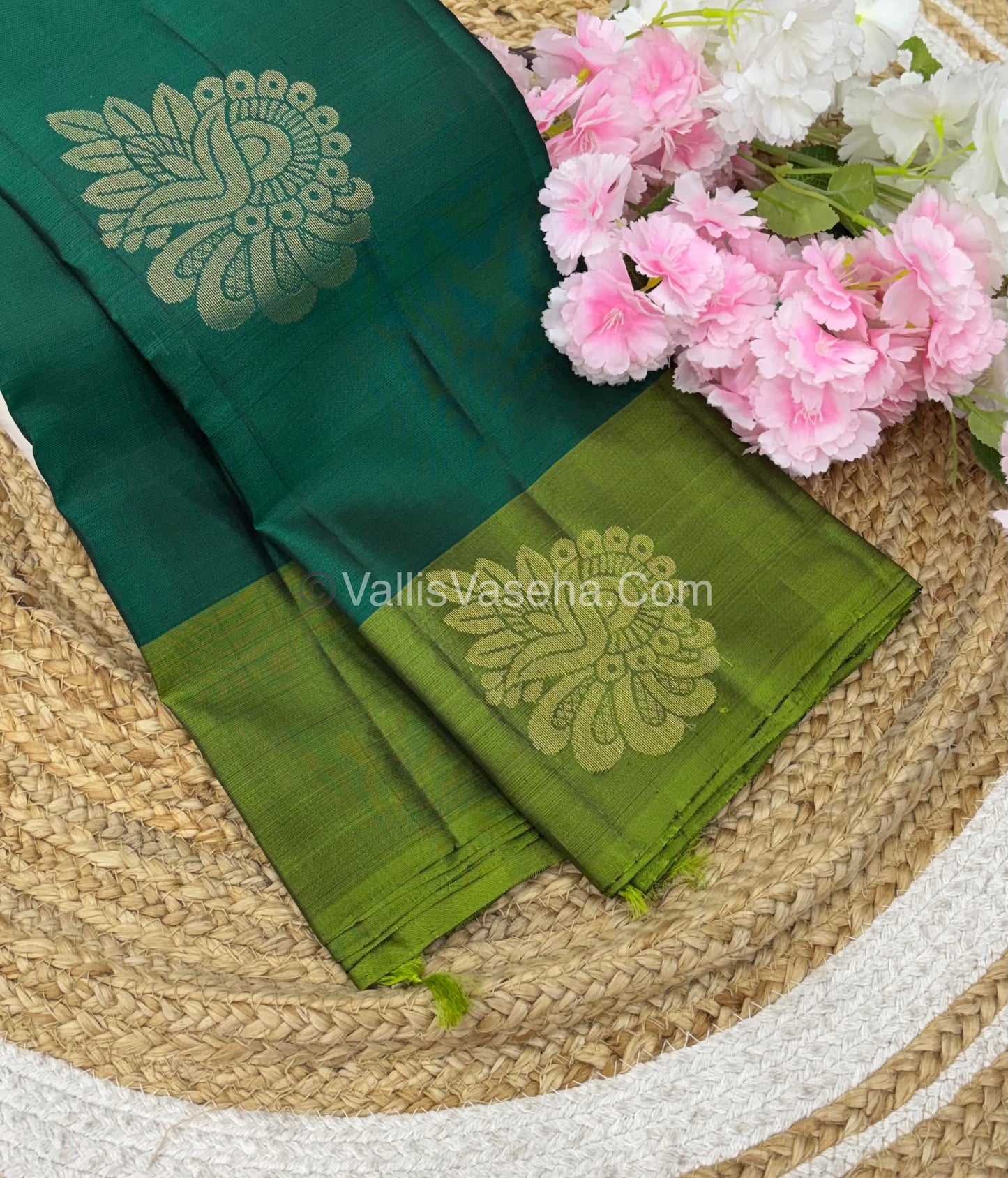 Half Mix - Pure Soft Silk Saree - VVPSS051