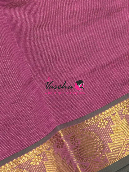 9 Yards |Semi Silk Cotton Saree | Vairavoosi  Design | VV9YSS001