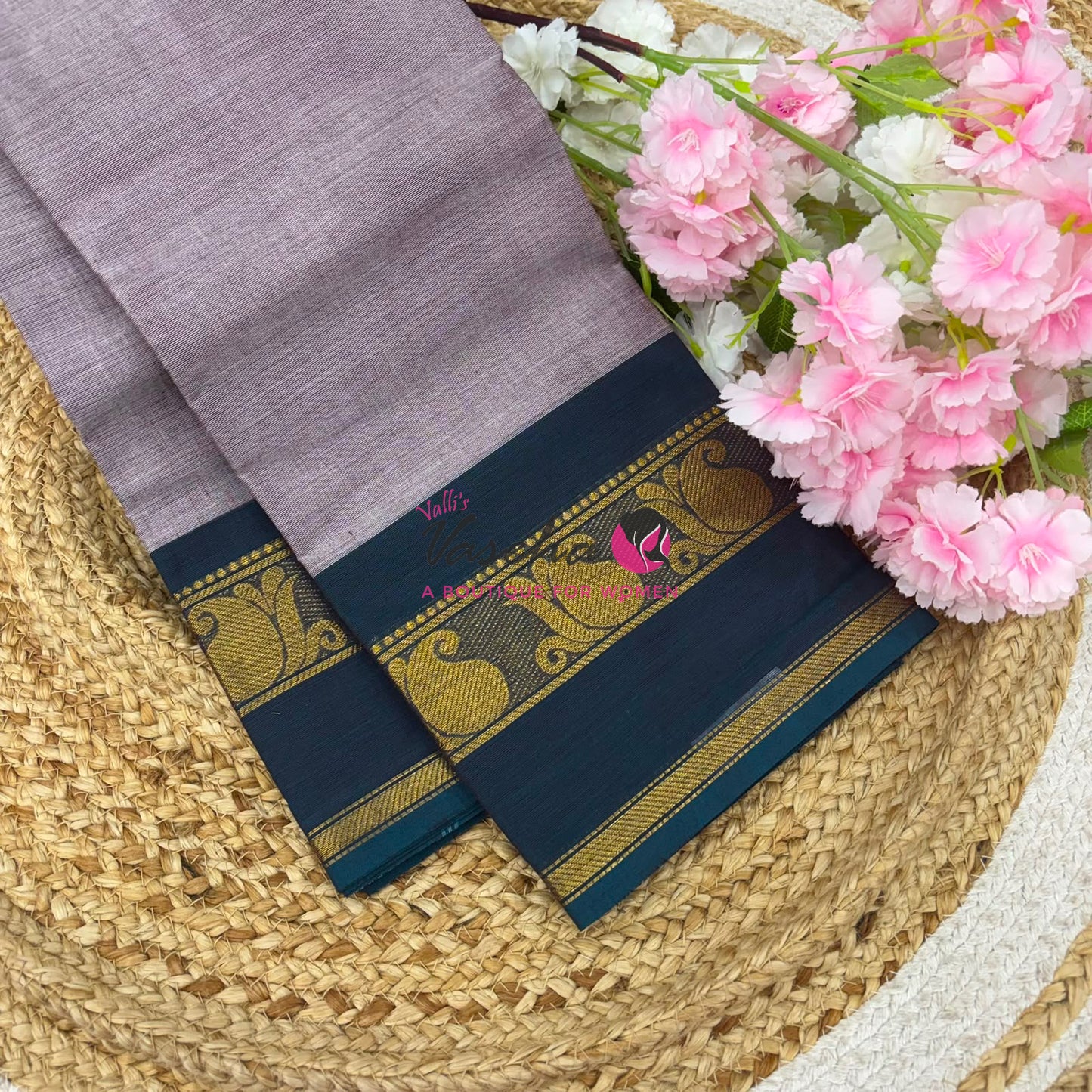 Kanchi Cotton Saree - VVKCS019