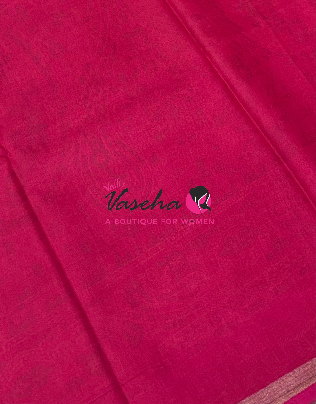 Casual Wear - Fancy Printed Silk  - Pink Shade - VVFPS001