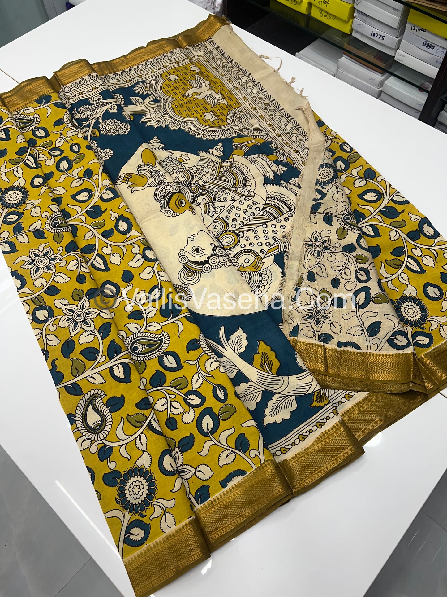 Chennur Silk | Kalamkari Prints | VVCS005