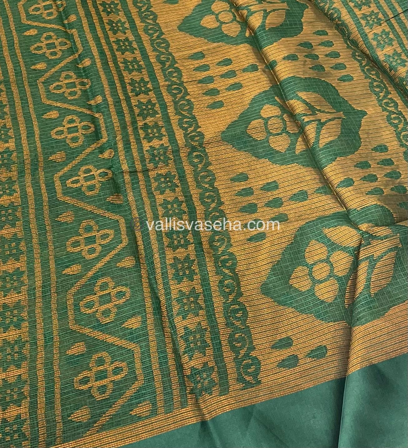Mixed Cotton Brasso Saree - VVBS001