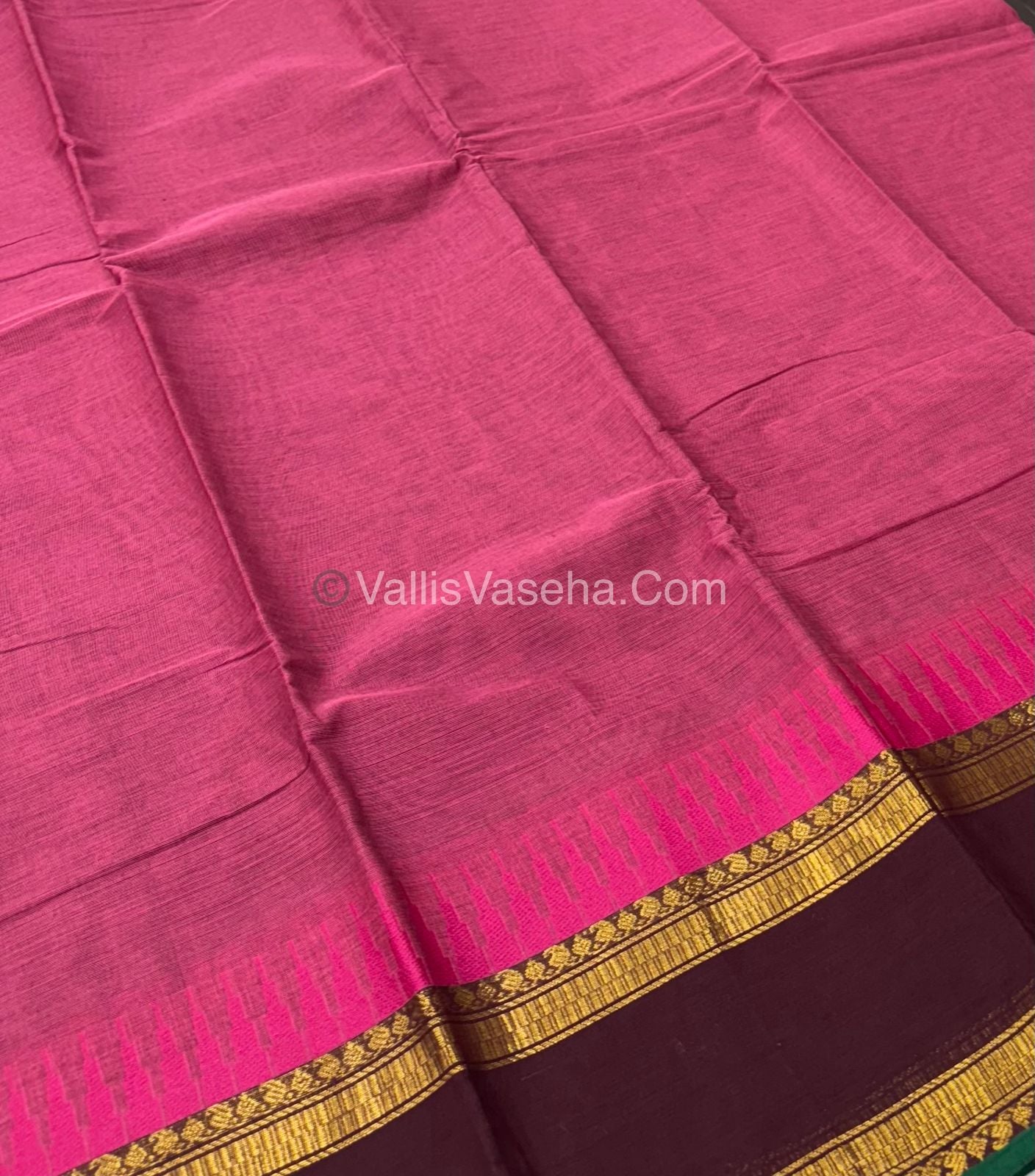 Kanchi Cotton Saree - VVKCS013