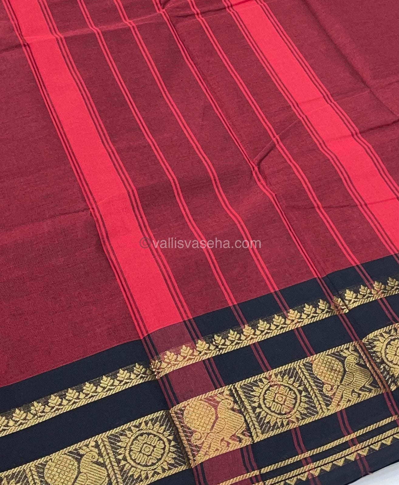 Kanchi Cotton Saree - VVKCS006