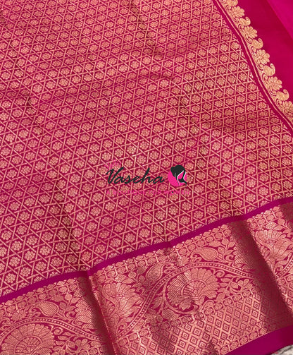 Half Mix - Pure Soft Silk Saree - VVPSS031